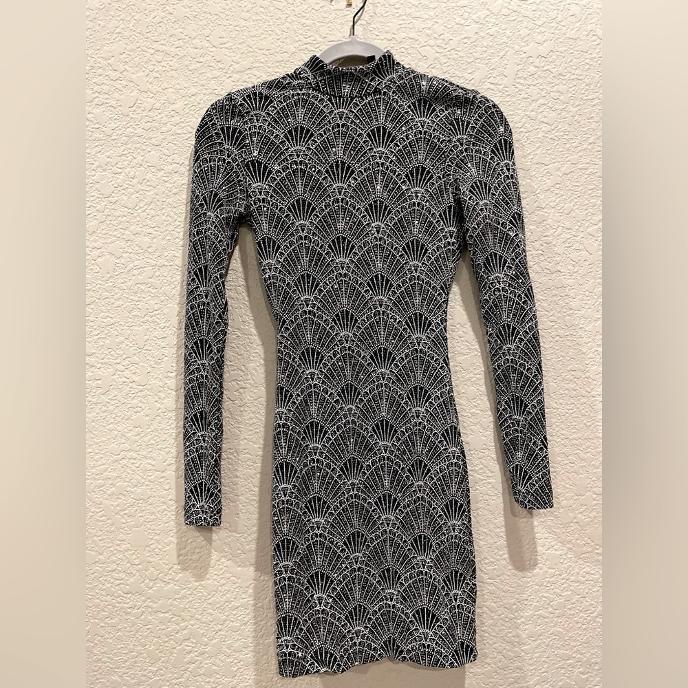 NWOT Black sparkly dress